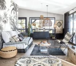 Maisons Du Monde Suspensions Suspension En Rotin Tressé D27 -Luminaires Bord de mer Soldes suspension en rotin tresse d27 1000 0 4 190859 4