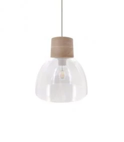 Lussiol Lighting Suspensions Suspension En Verre Naturel D. 25 Cm